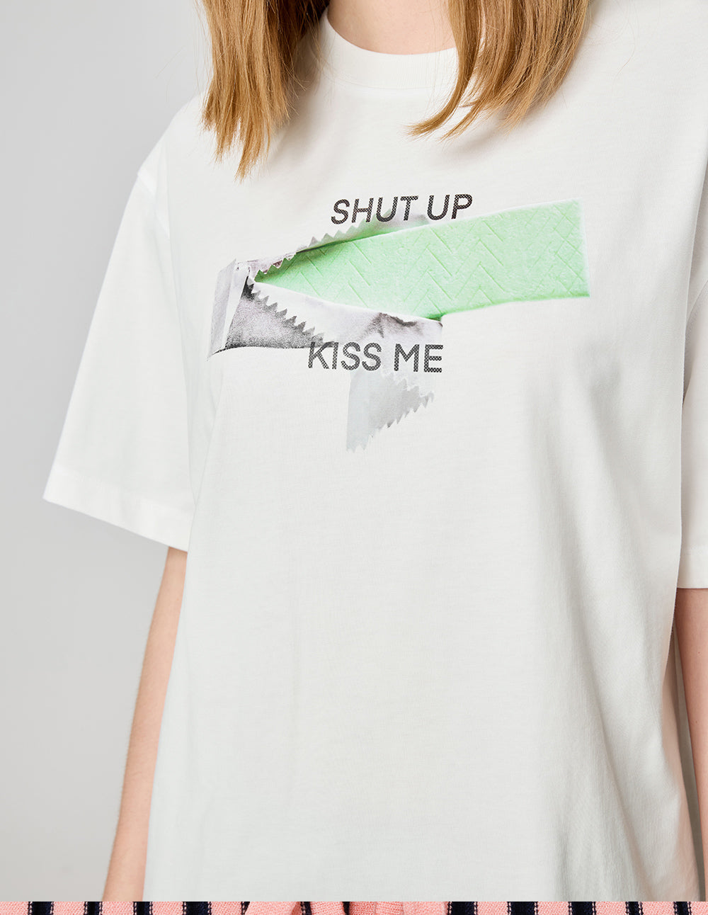 Unisex Chewing Gum Slogan Printed T-Shirt