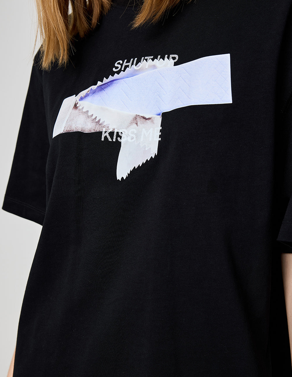 Unisex Chewing Gum Slogan Printed T-Shirt