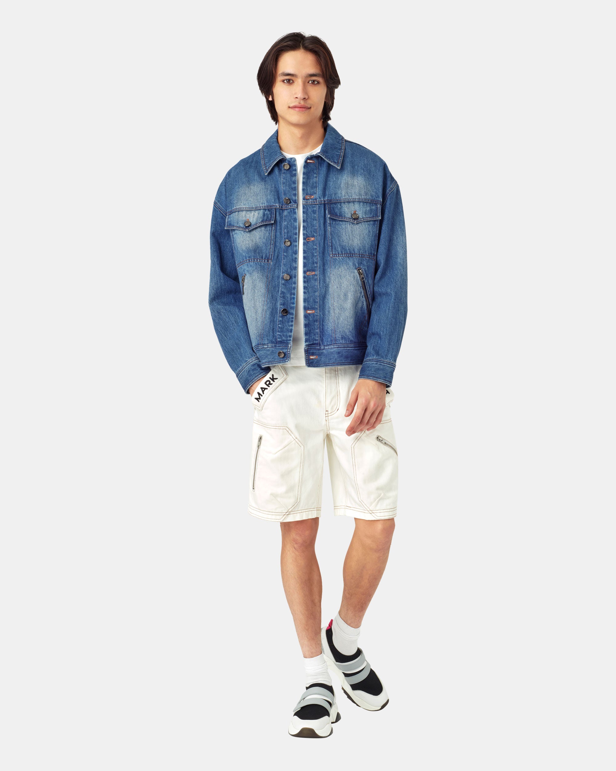 Dark Blue Couples Denim Jacket