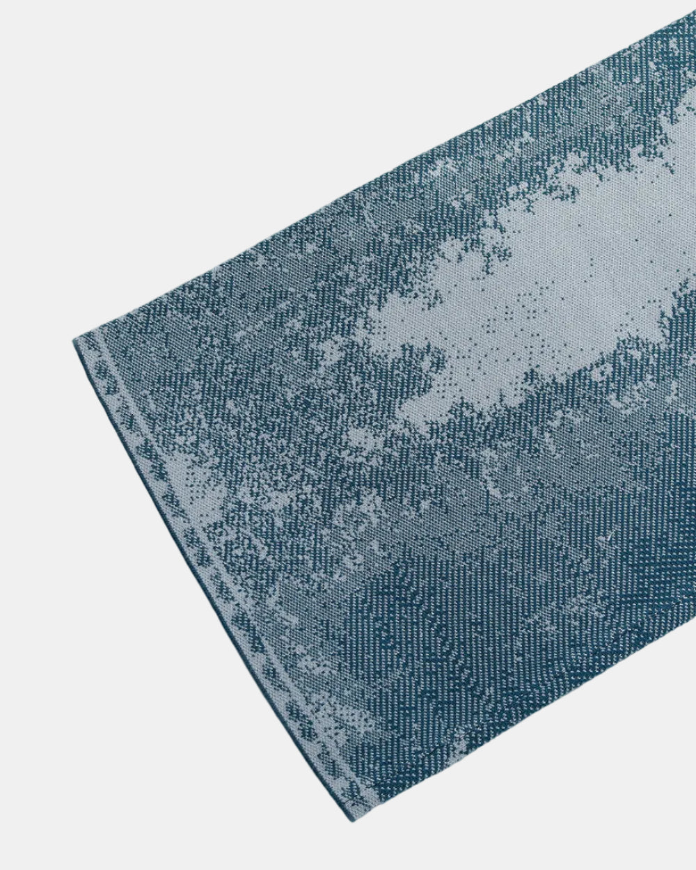 Women's Denim Print Series Denim Blue Knitted Jeans
