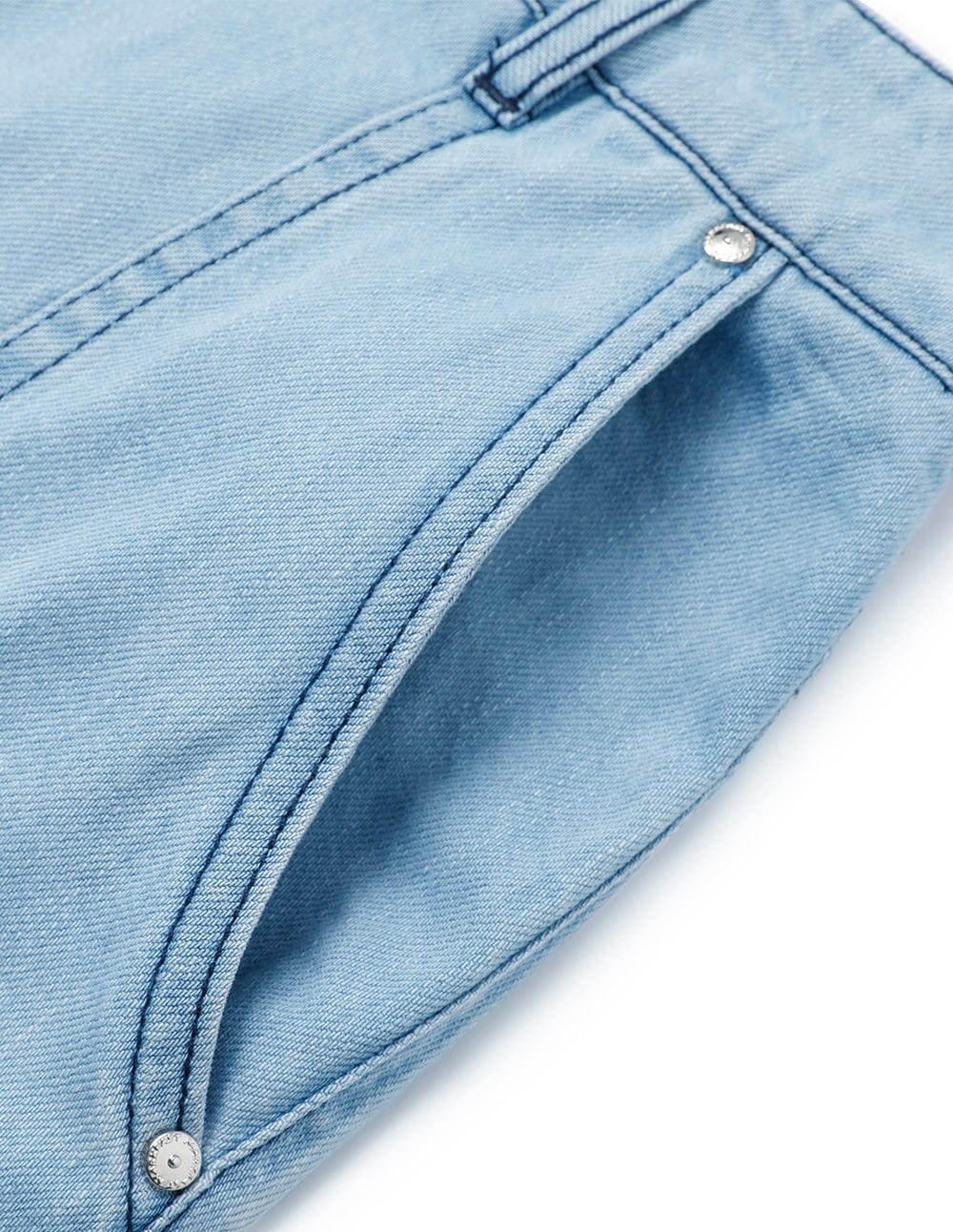 Women's Washed Denim Skirt