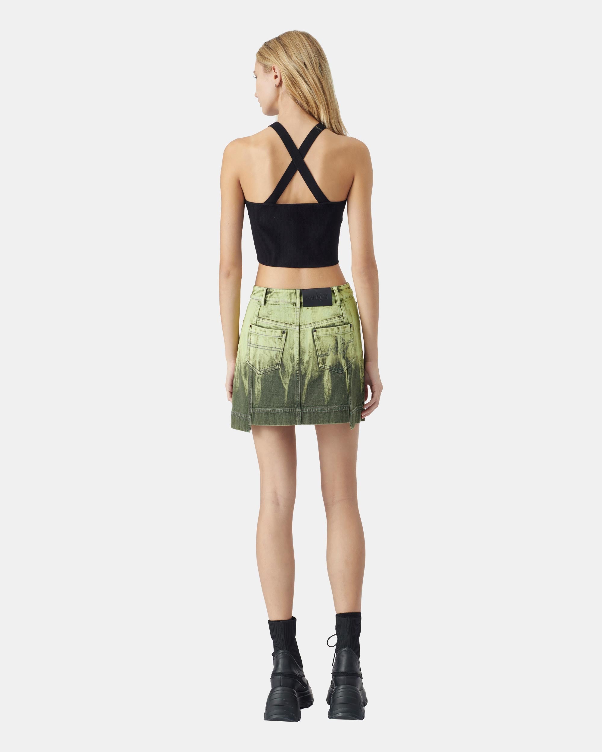 Women's Irregular Denim Skirt