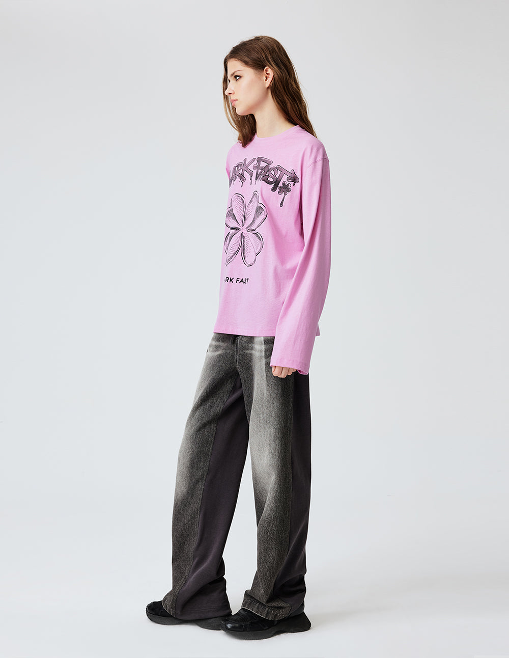 Women's Linen Cotton Crewneck