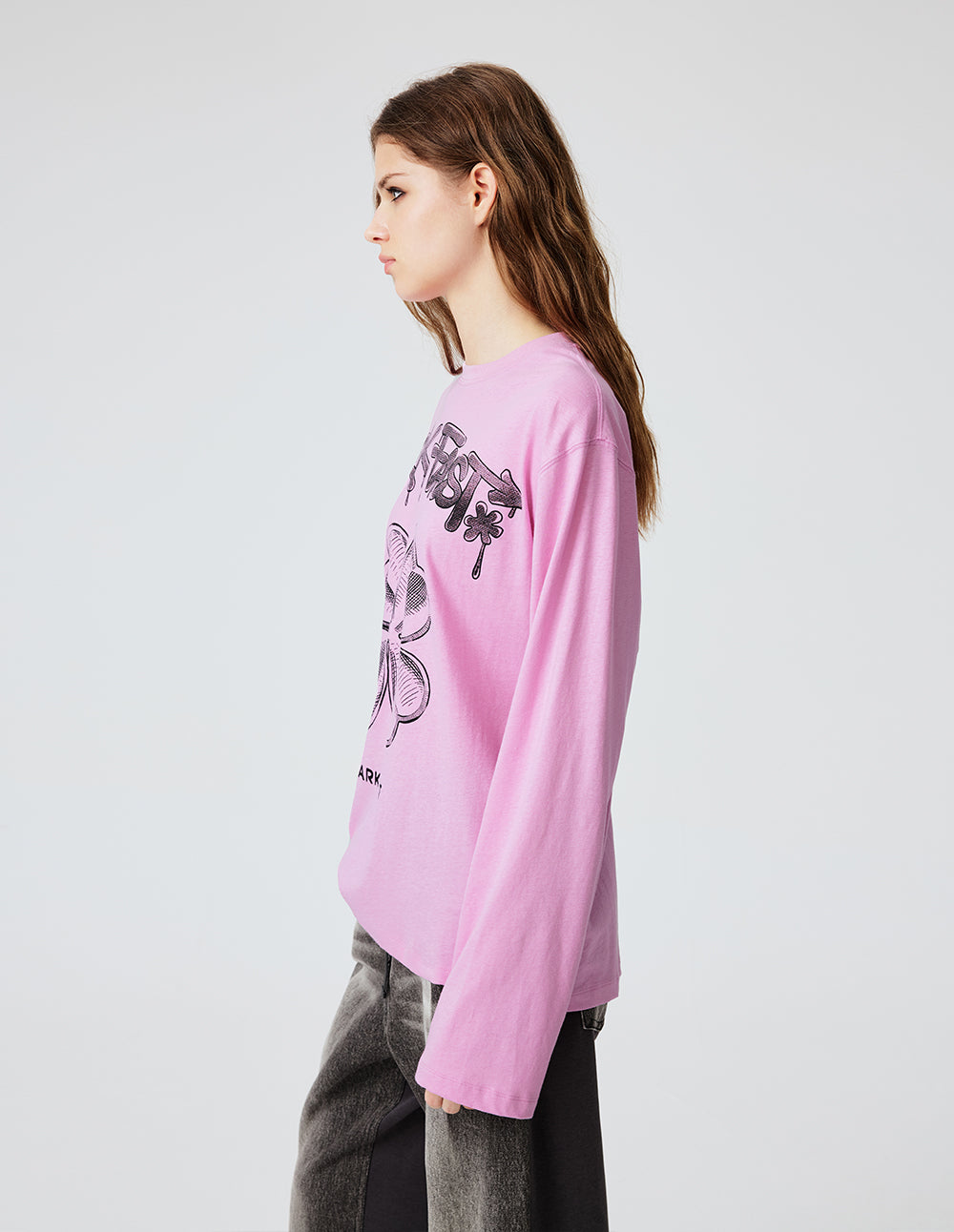 Women's Linen Cotton Crewneck