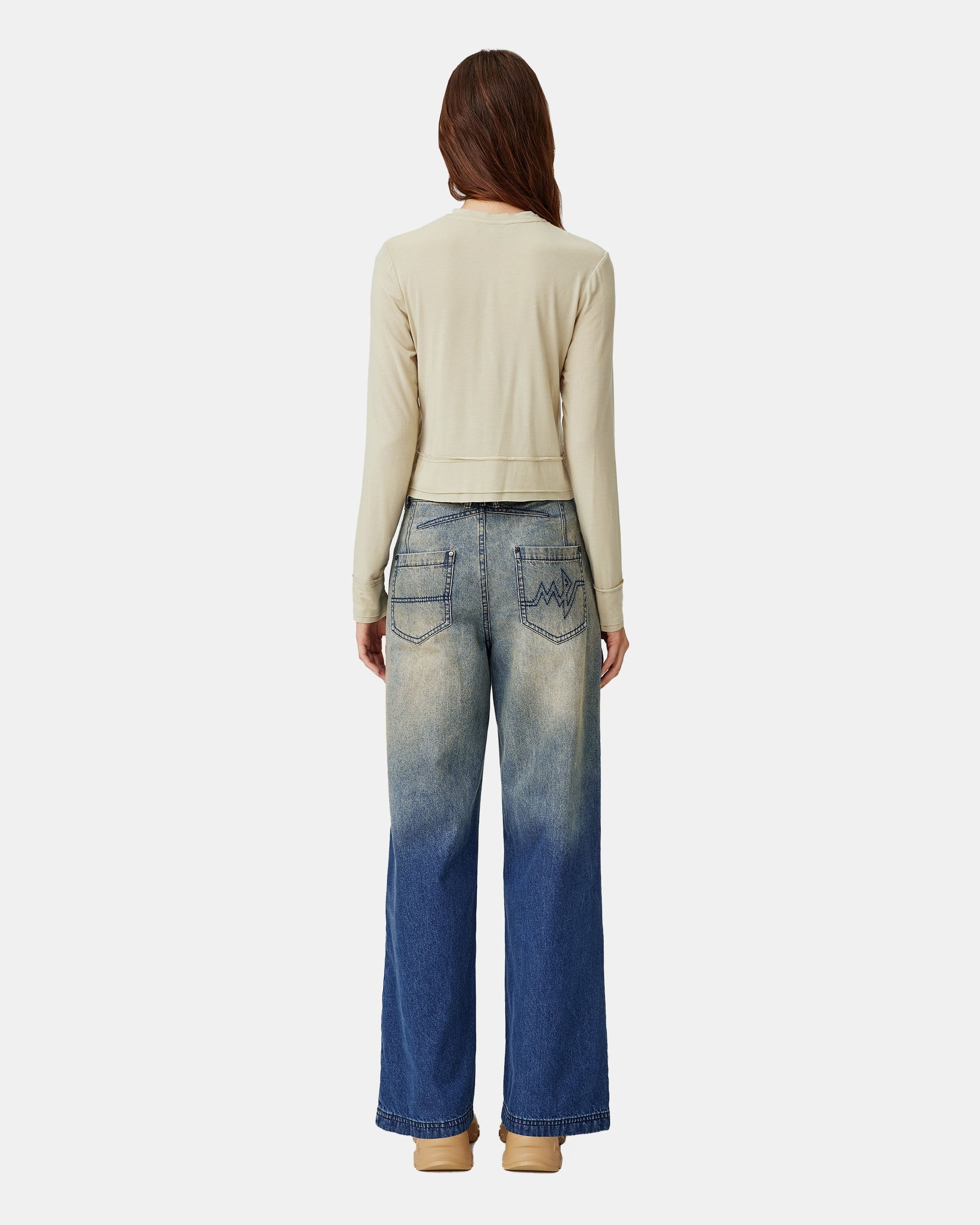 MARK FAST Mid-Wash Heritage Denim Jeans