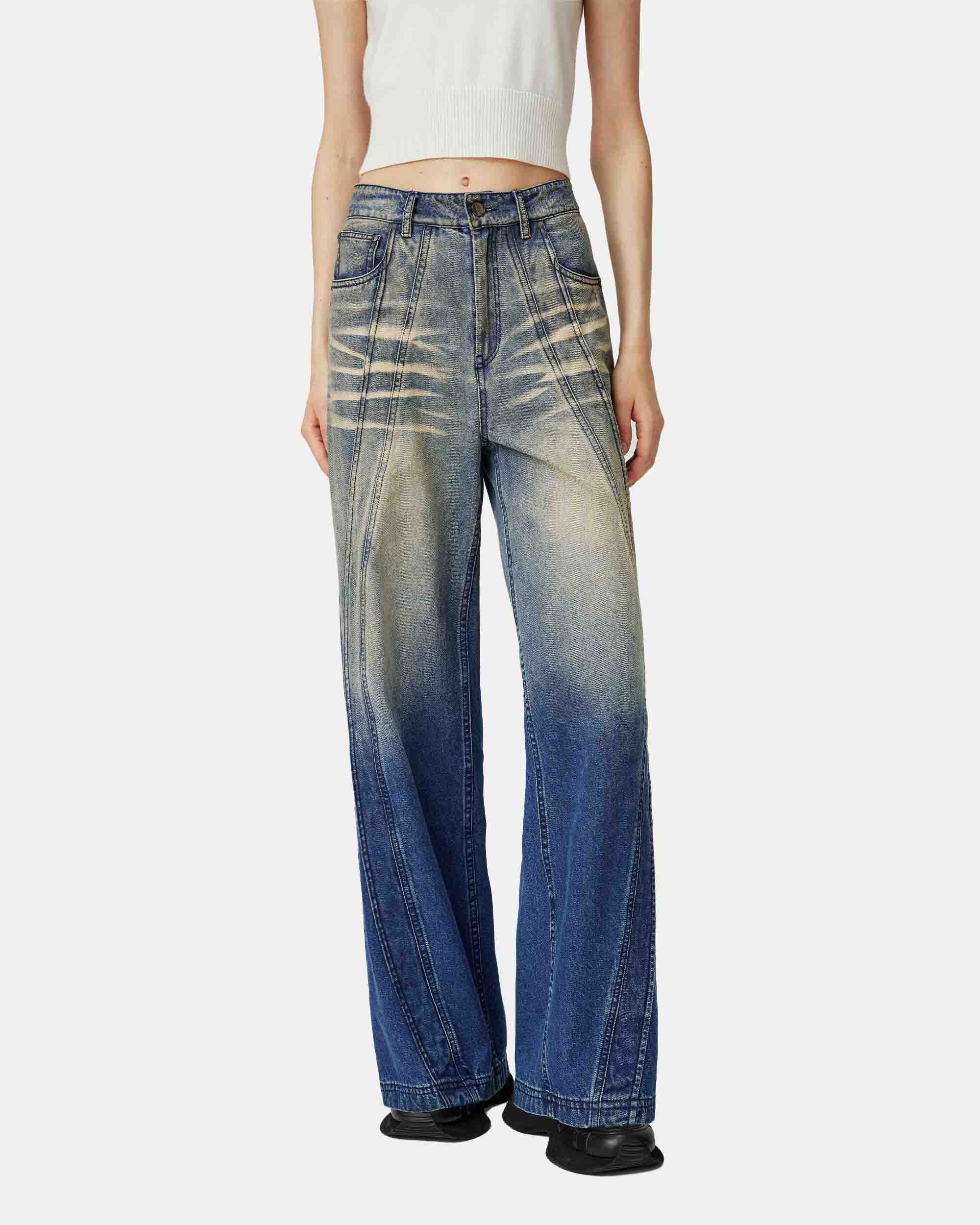 MARK FAST Mid-Wash Heritage Denim Jeans