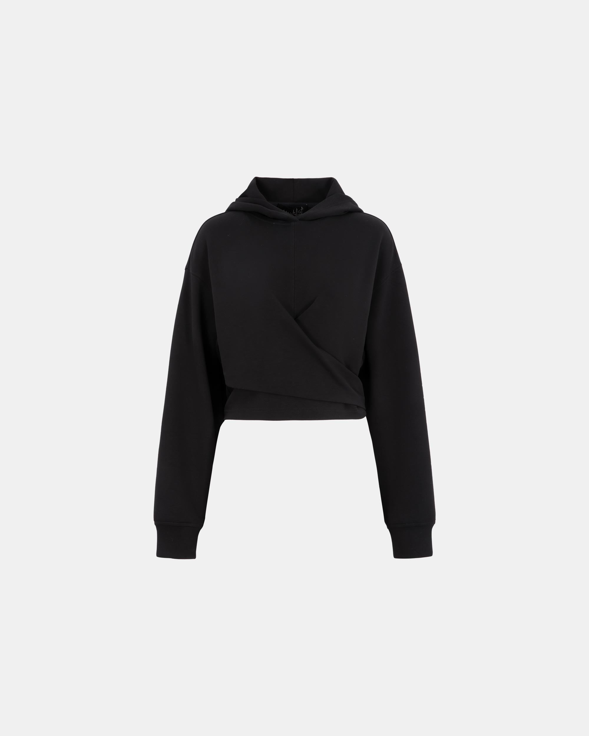 Women's Air Cotton Raglan Sleeve Hooded Wrap Hoodie