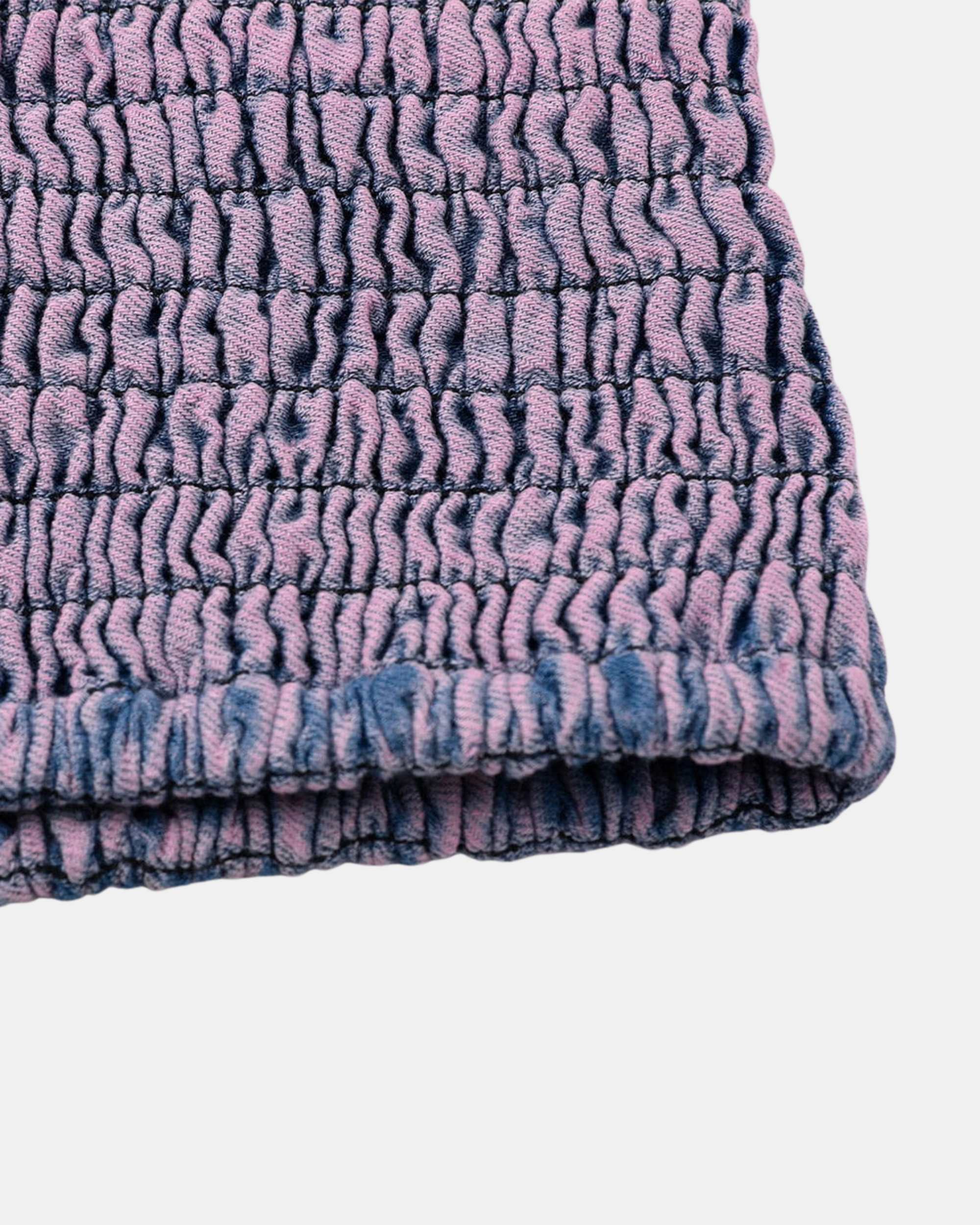Women's Lavender Purple Denim Tube Top