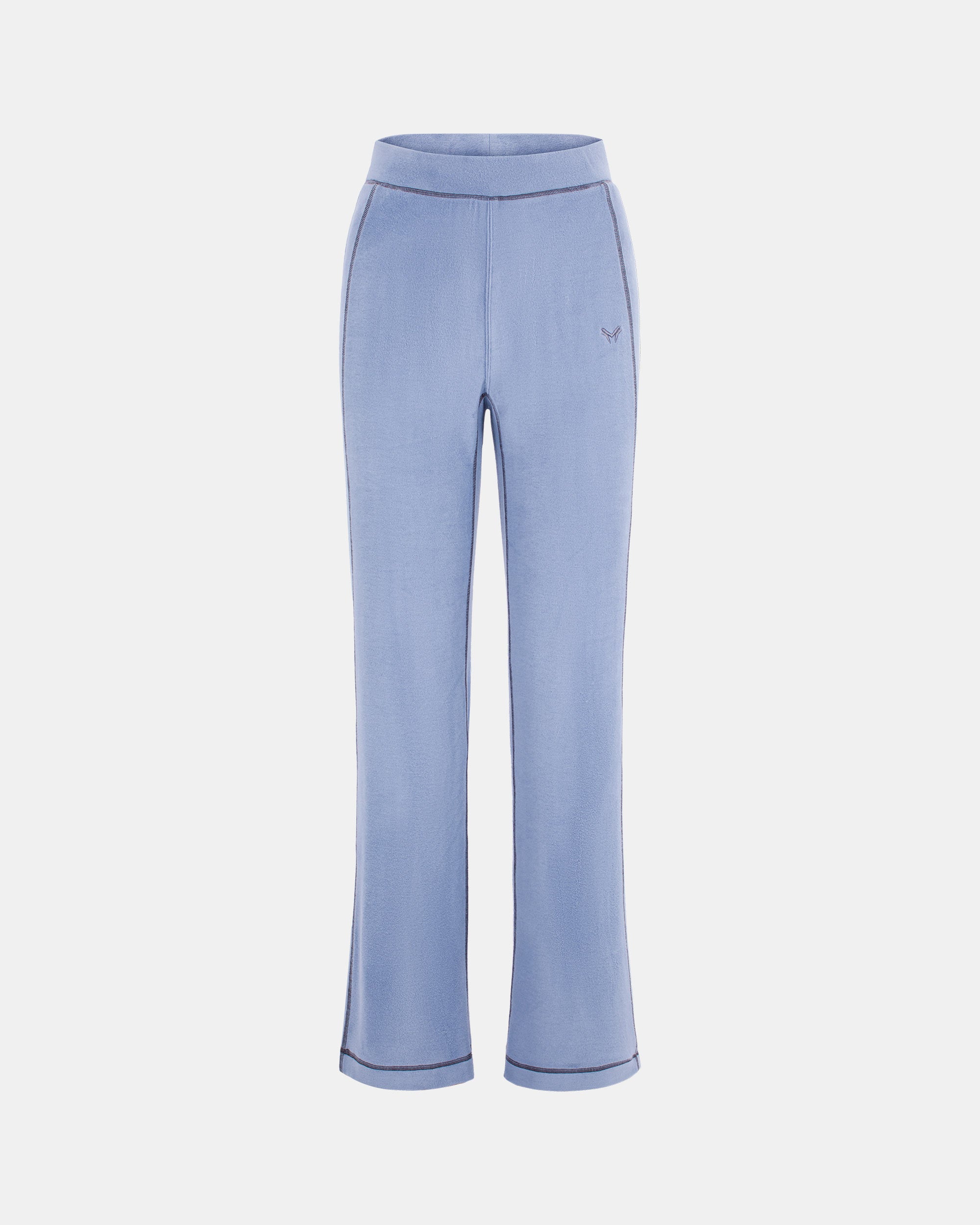 Women's Elastic High Waist Wide Leg Pants