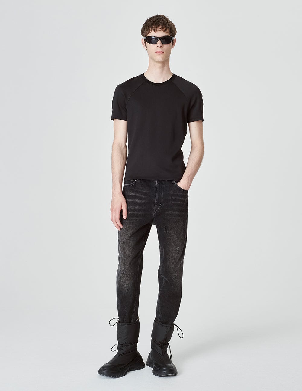 Men's Vintage Cotton Wash Jeans