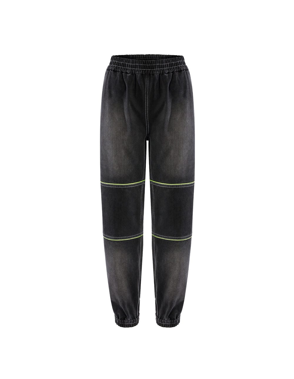 Neon-Paneled Jeans