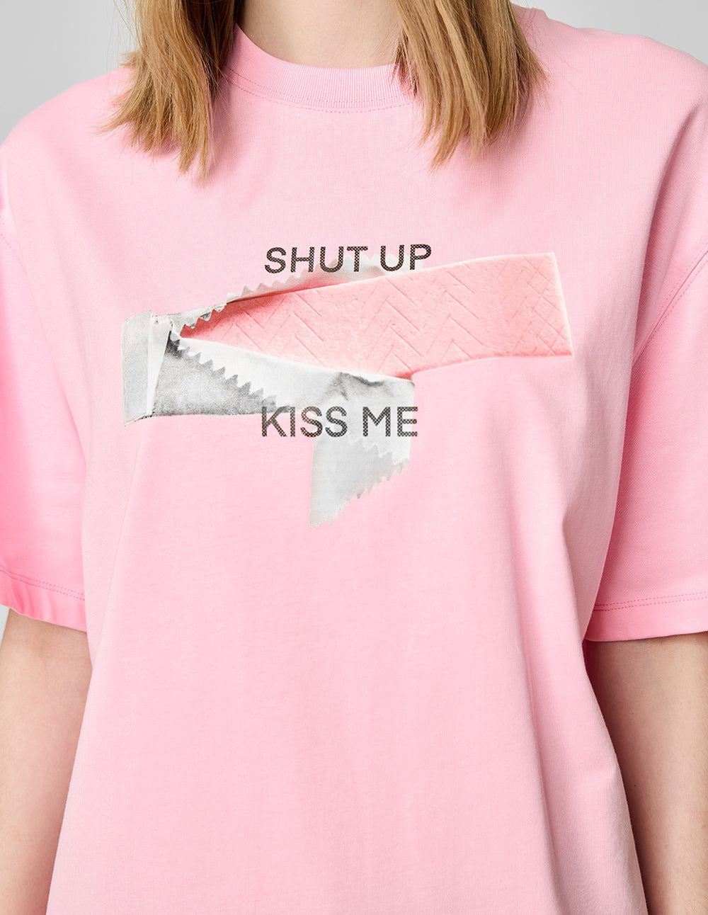 Unisex Chewing Gum Slogan Printed T-Shirt