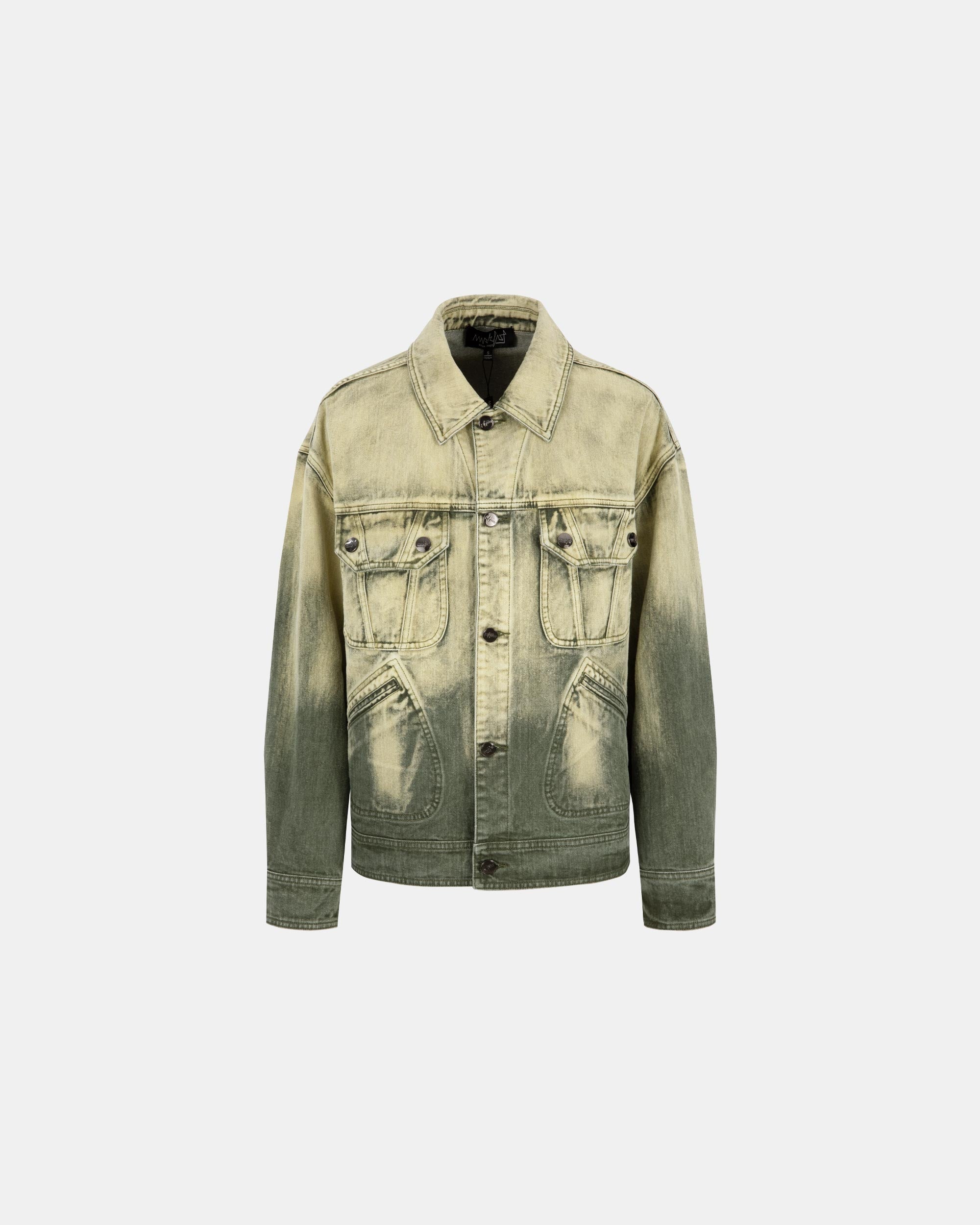 Unisex Couple Style Washed Denim Jacket
