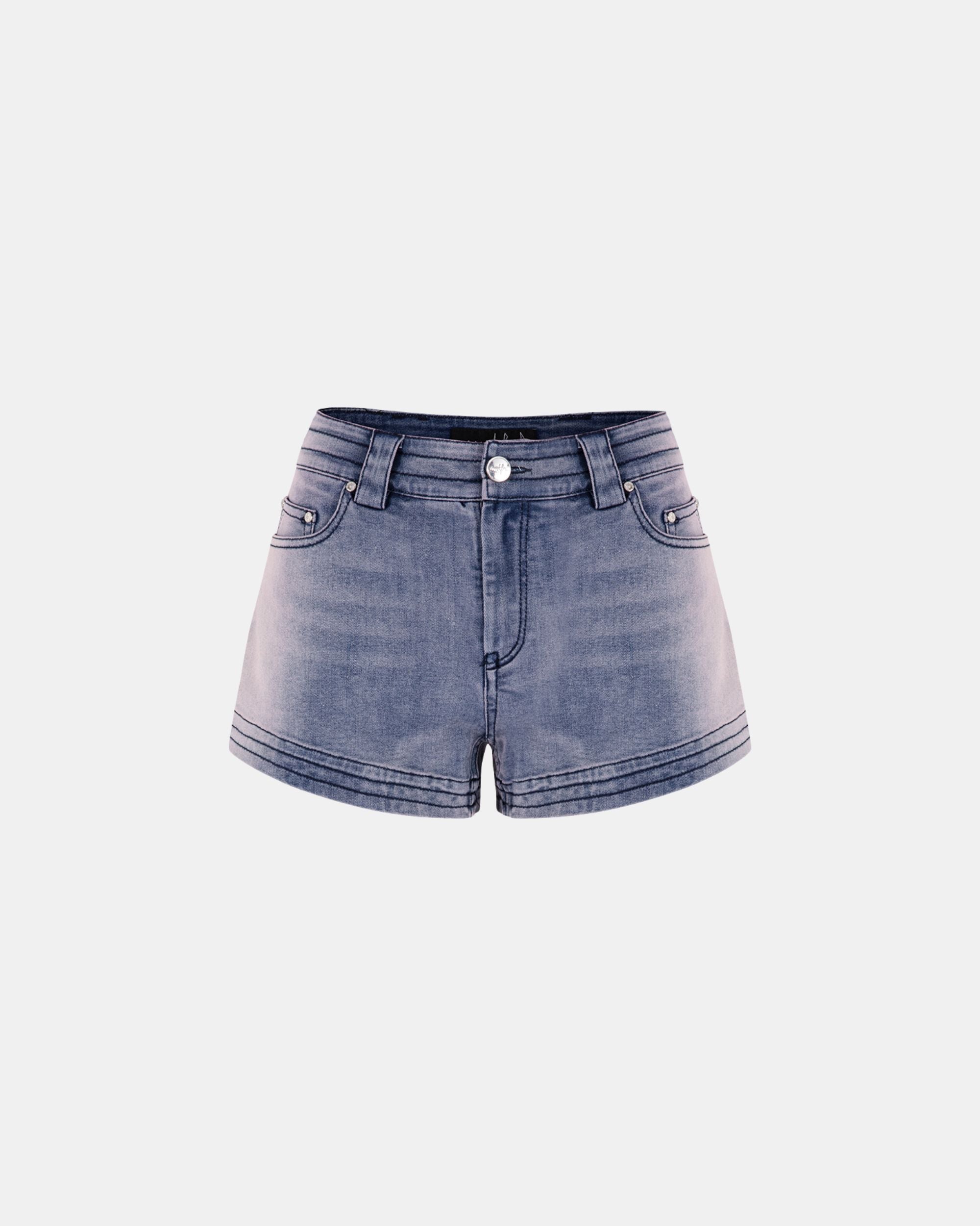 Women's Retro Versatile Cotton A-Line Denim Shorts