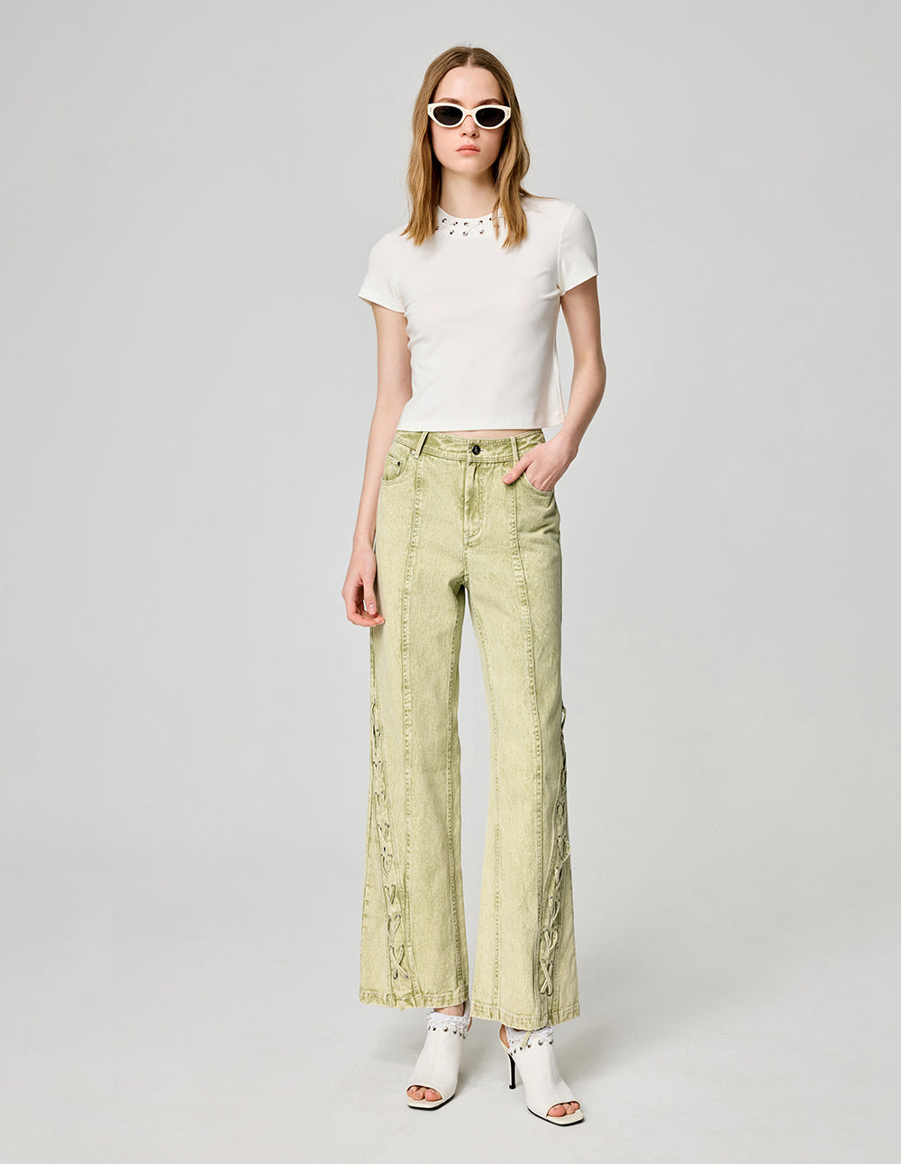 Women's Bootcut Wide Leg Jeans