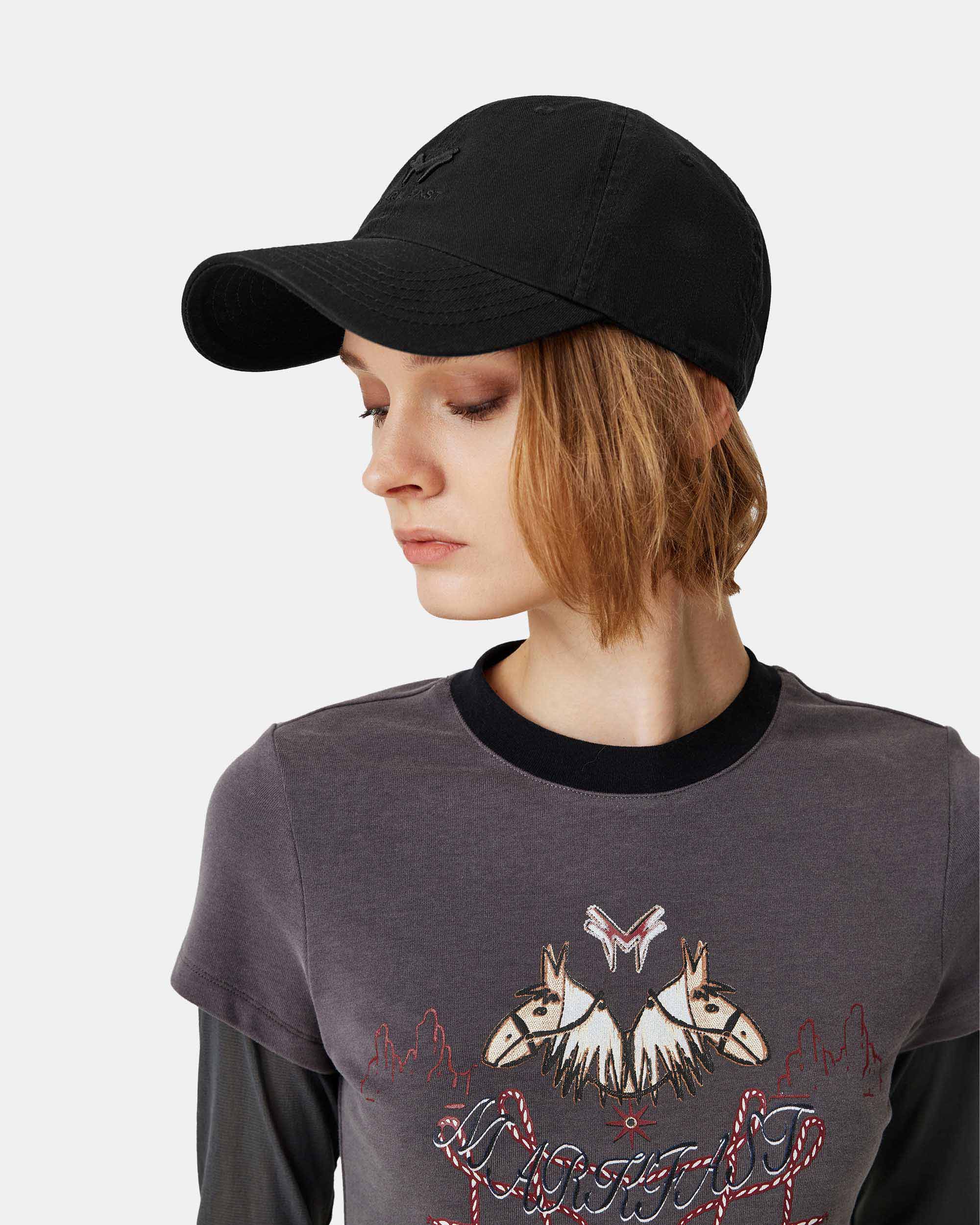 Unisex Cotton Twill Tonal Embroidered Baseball Cap