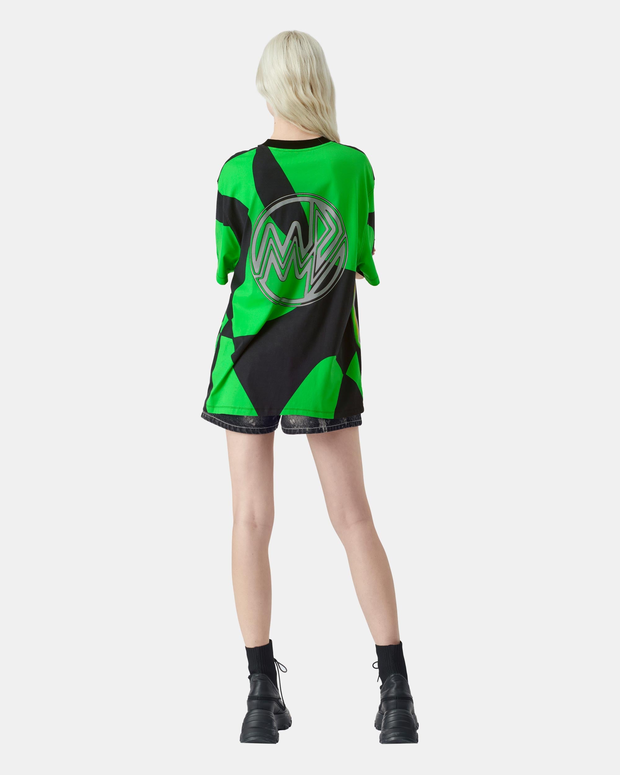 Unisex Neon Graphic Loose Fit Streetwear T-Shirt