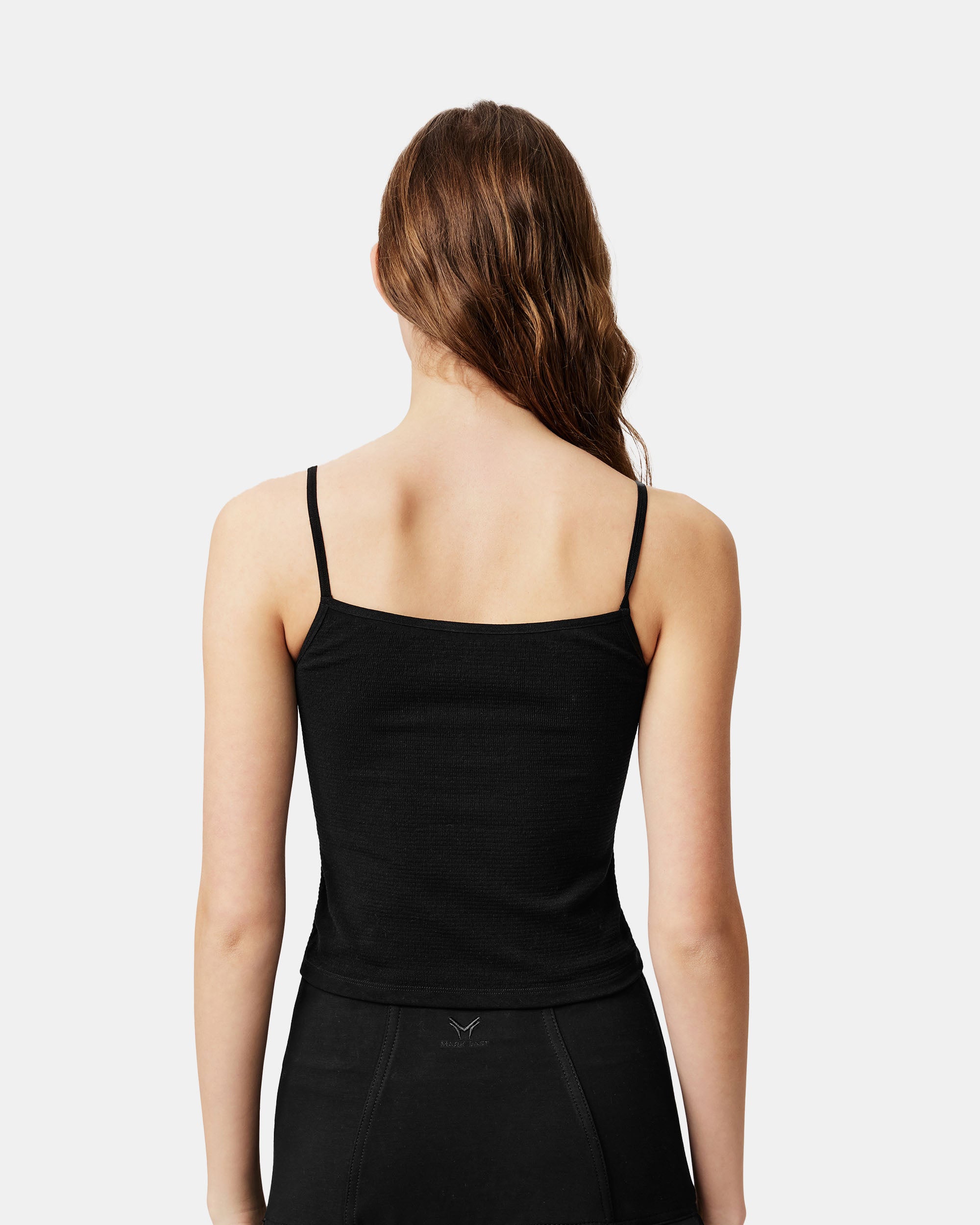 Women's Slim Fit Ribbed Jersey Camisole Top