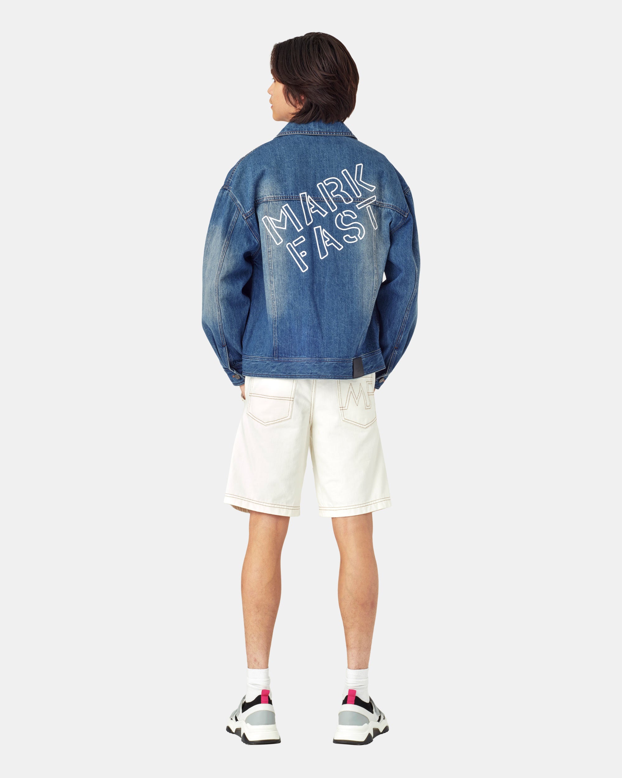 Dark Blue Couples Denim Jacket