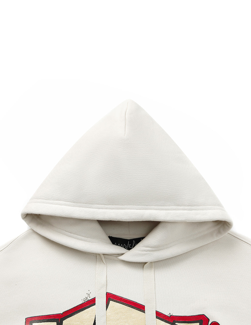 Unisex Graffiti Cotton Hooded Sweatshirt