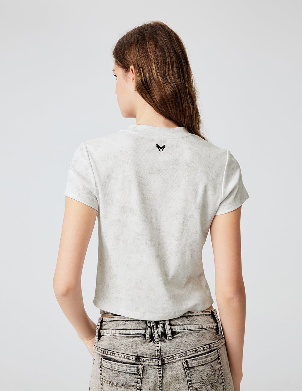 Women's Cotton Solid-Color Stretch T-Shirts