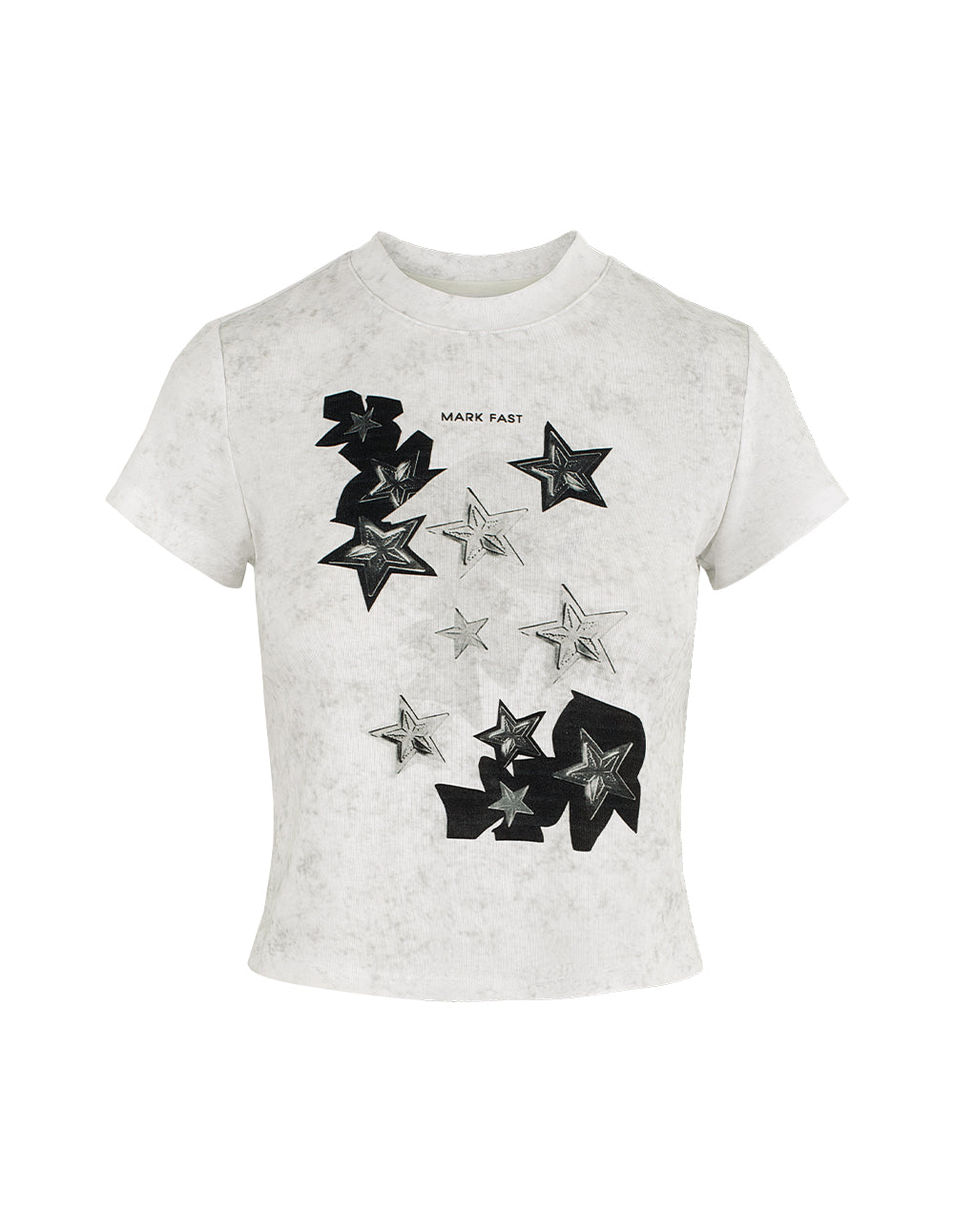 Women's Cotton Solid-Color Stretch T-Shirts