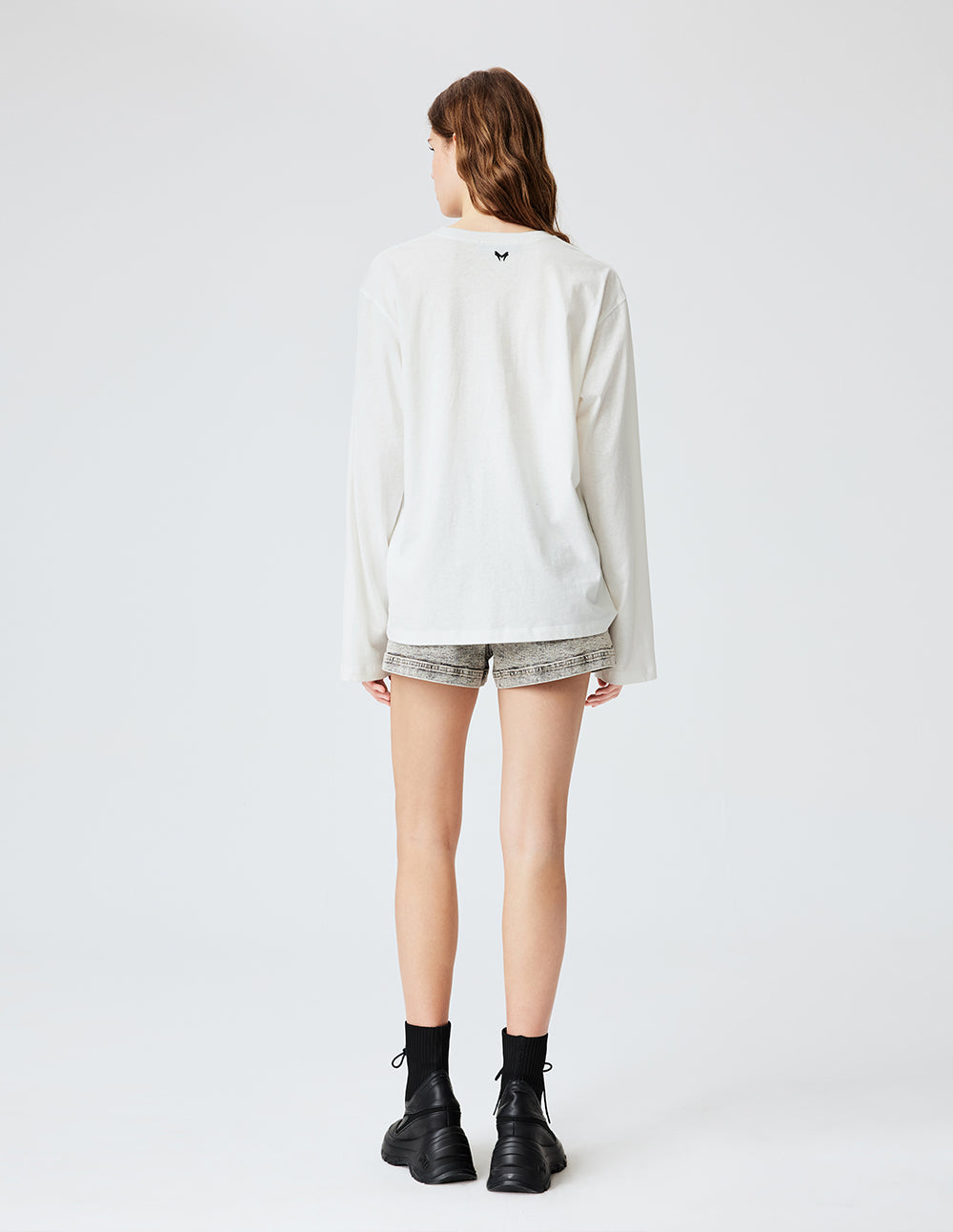 Women's Linen Cotton Crewneck