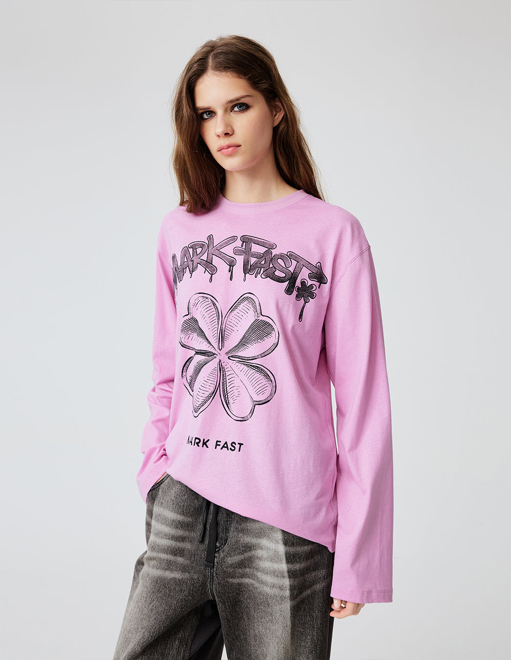 Women's Linen Cotton Crewneck