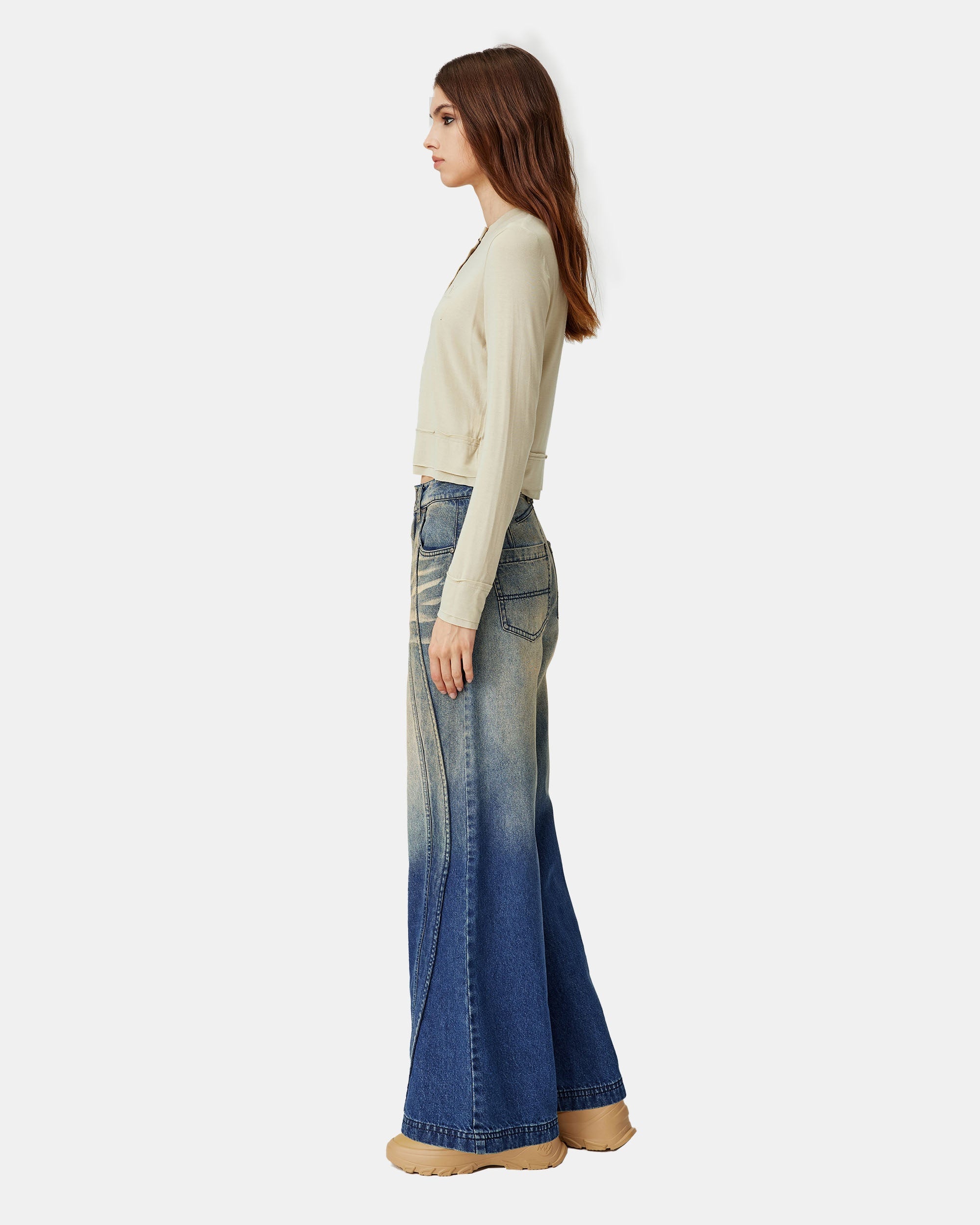 MARK FAST Mid-Wash Heritage Denim Jeans