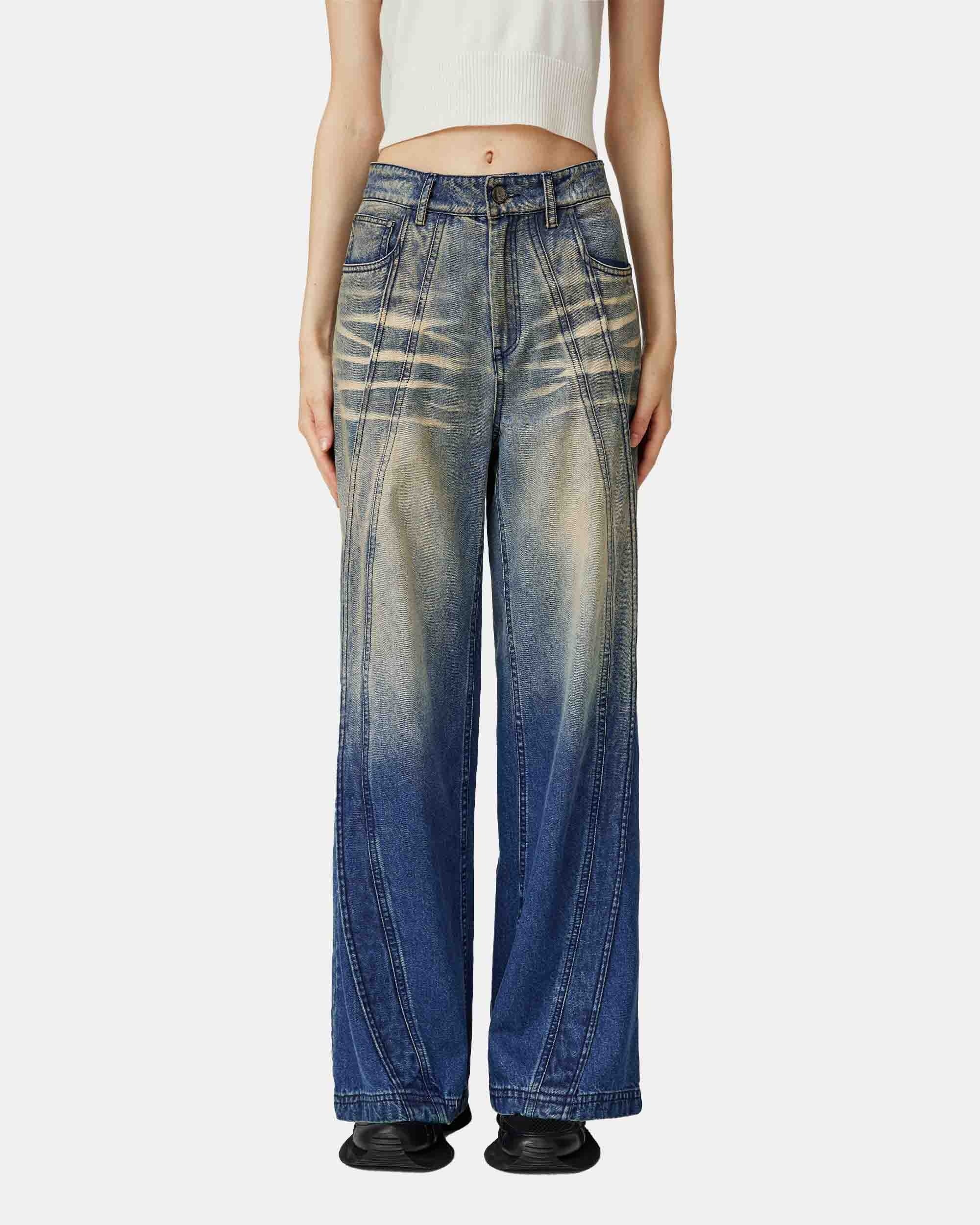 MARK FAST Mid-Wash Heritage Denim Jeans
