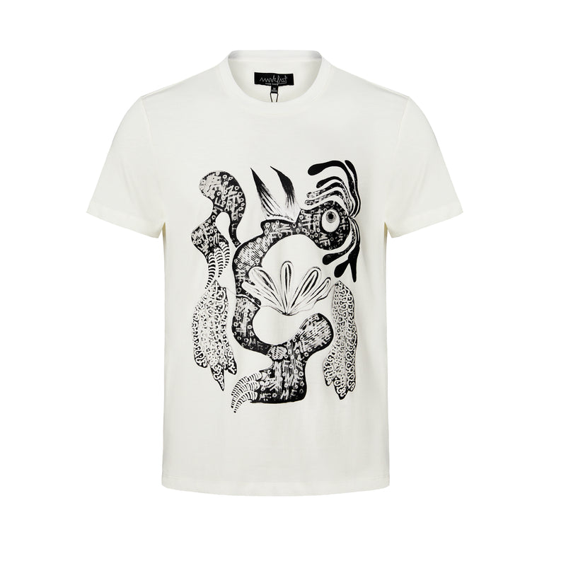 MarkFast Abstract Line Art Minimal Street T-Shirts
