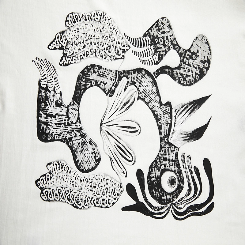 MarkFast Abstract Line Art Minimal Street T-Shirts
