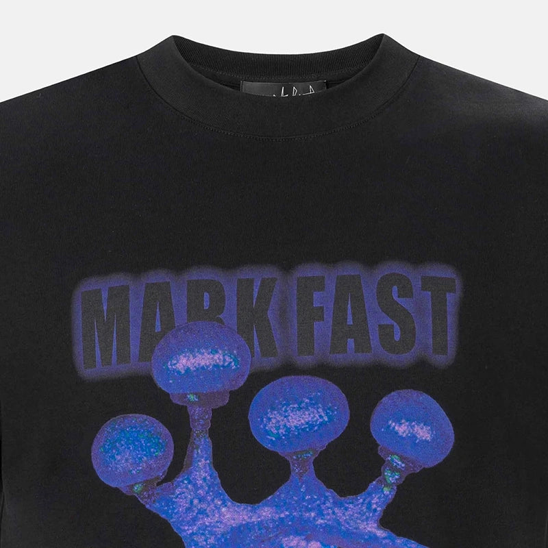 MarkFast Black Essential Crew T-Shirts