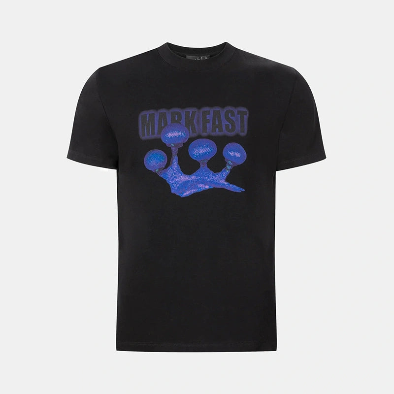 MarkFast Black Essential Crew T-Shirts