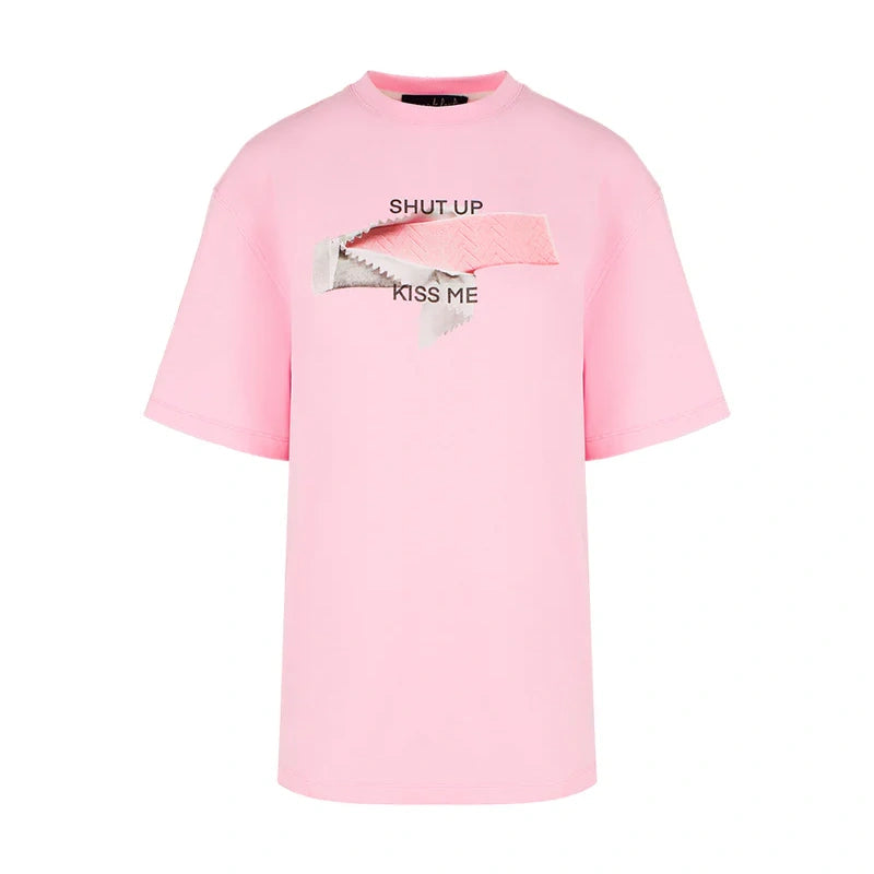 MarkFast Chewing Gum Slogan Printed T-Shirts