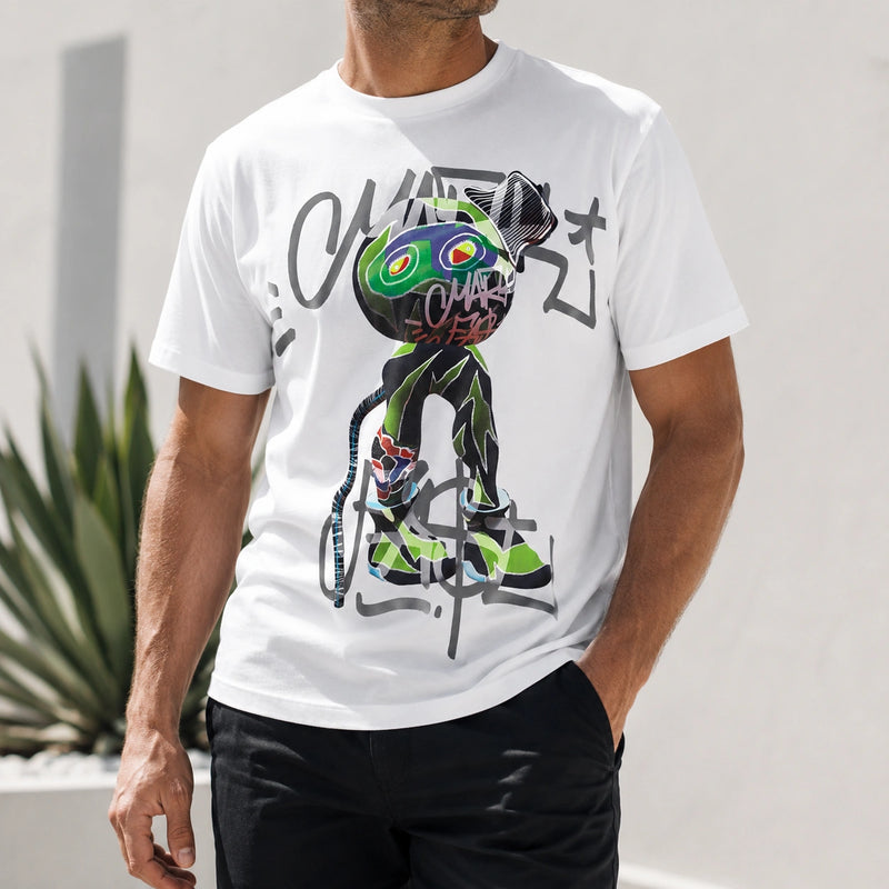 MarkFast Chrome Street Art Monster Figure T-Shirts