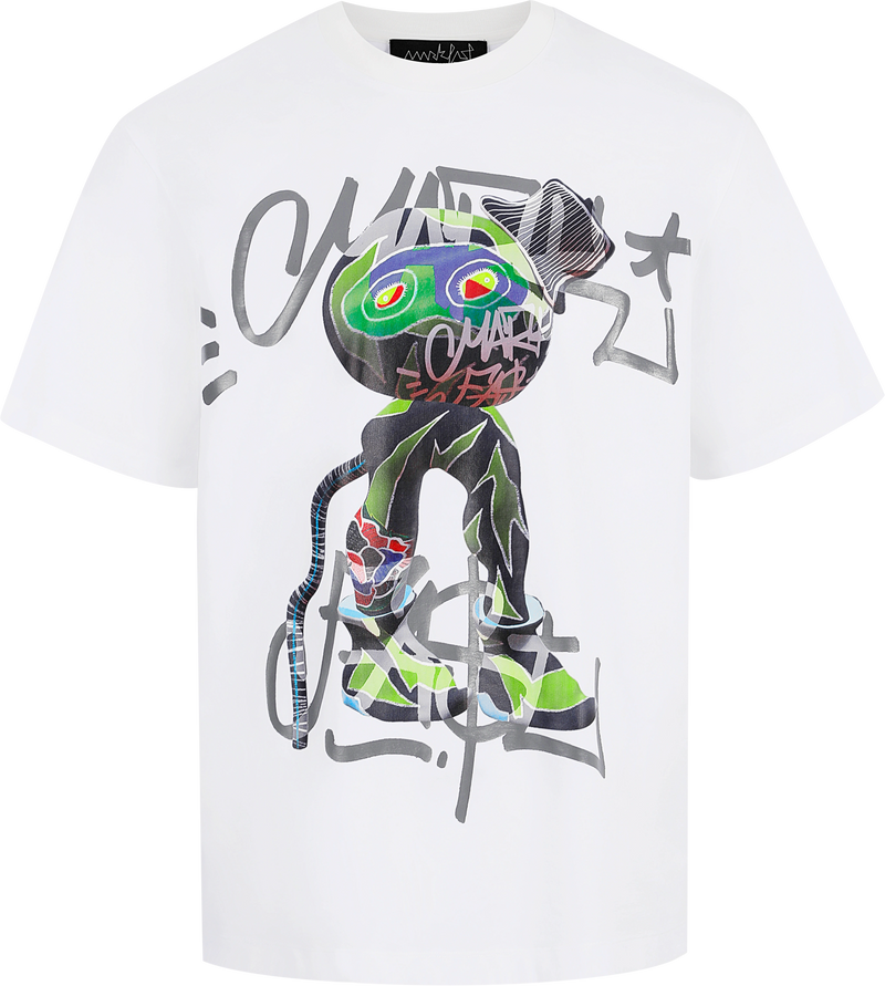 MarkFast Chrome Street Art Monster Figure T-Shirts