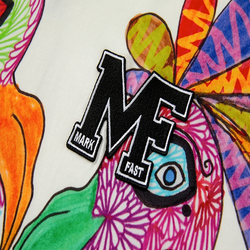 MarkFast Colorful Graffiti Parrot Abstract Art Street T-Shirts