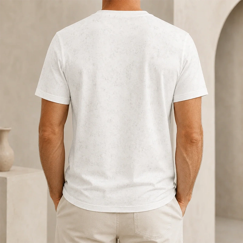 MarkFast Cotton Solid-Color Stretch T-Shirts