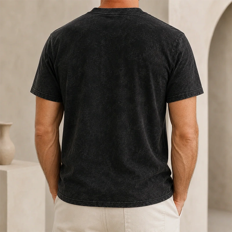 MarkFast Cotton Solid-Color Stretch T-Shirts