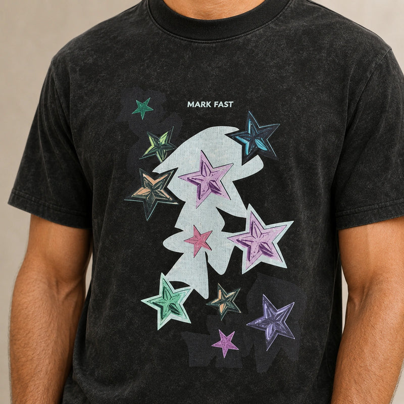 MarkFast Cotton Solid-Color Stretch T-Shirts