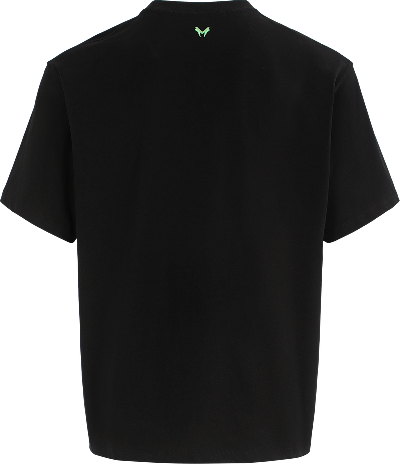 MarkFast Dark Mint Graphic Crew Neck Cotton T-Shirts