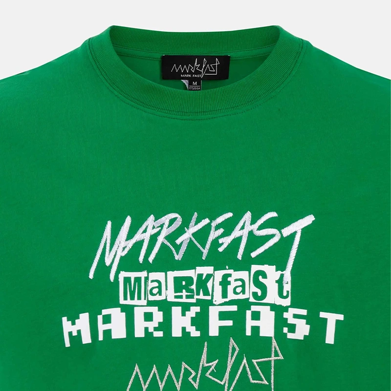 MarkFast Forest Green Relaxed T-Shirts