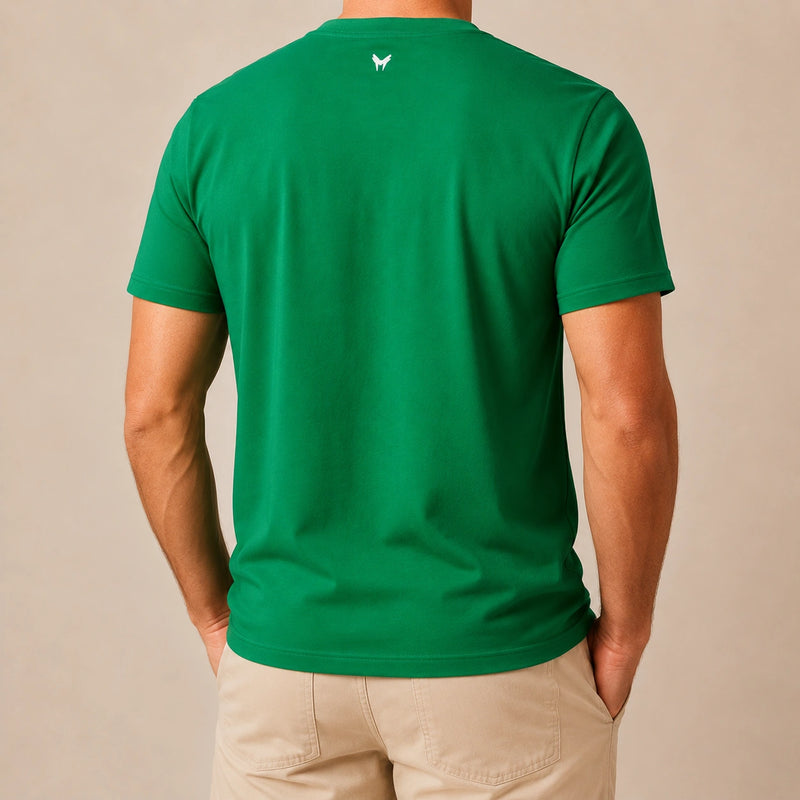 MarkFast Forest Green Relaxed T-Shirts