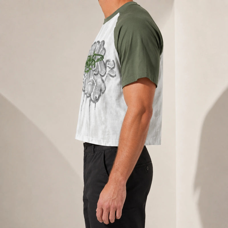 MarkFast Graffiti Bubble Print Cotton T-Shirts