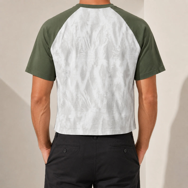 MarkFast Graffiti Bubble Print Cotton T-Shirts