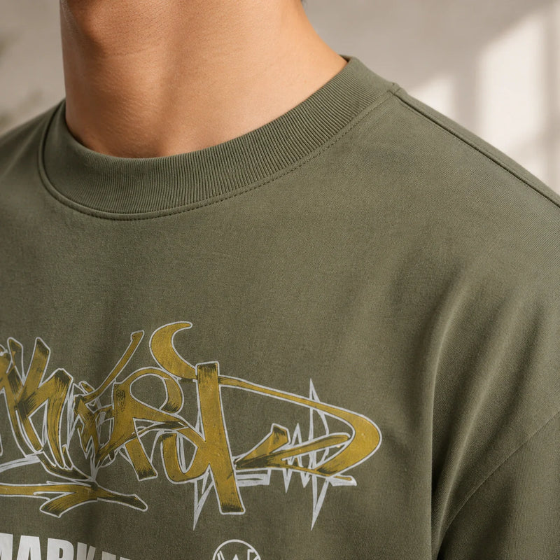 MarkFast Graffiti Graphic Streetwear T-Shirts
