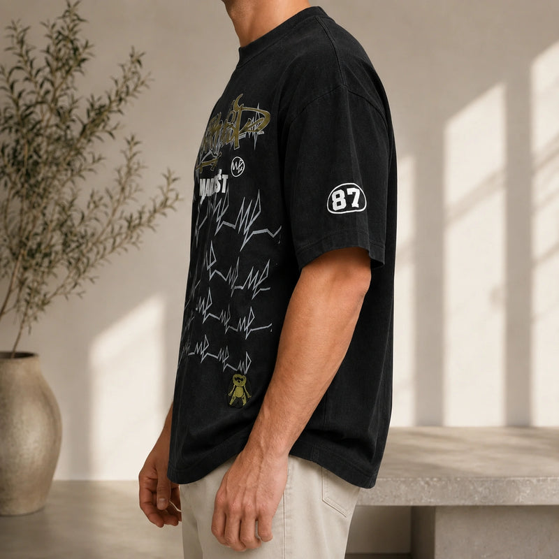 MarkFast Graffiti Graphic Streetwear T-Shirts