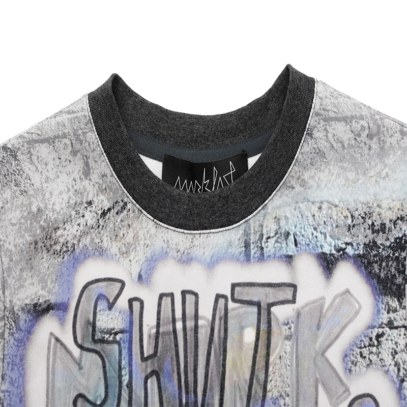 MarkFast Graffiti Slogan T-Shirts