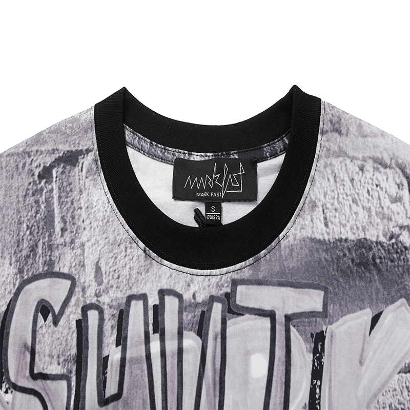 MarkFast Graffiti Slogan T-Shirts